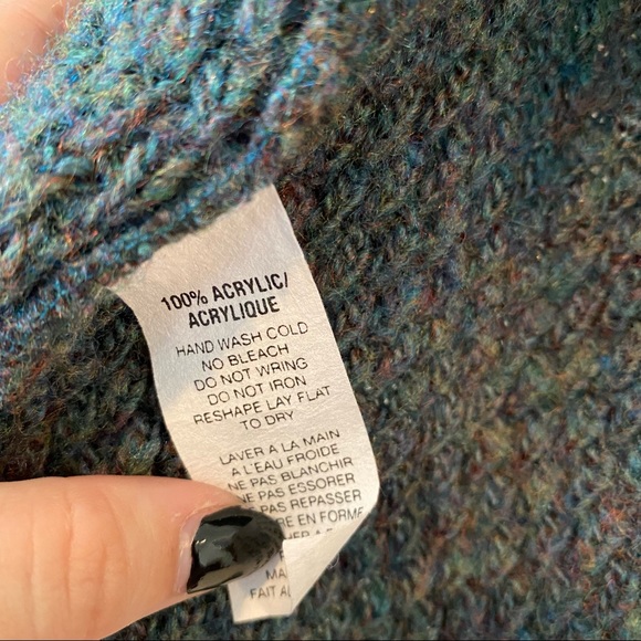 Multi-colored Short Sleeve Sweater - Picture 4 of 4